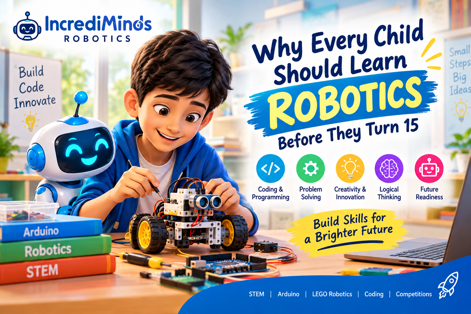 Why Every Child Should Learn Robotics Before They Turn 15